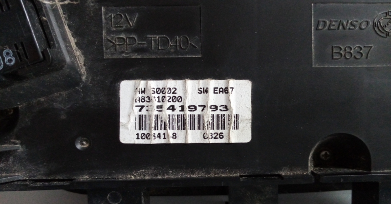 AC switch FIAT Grande Punto (199_) Imagem-2