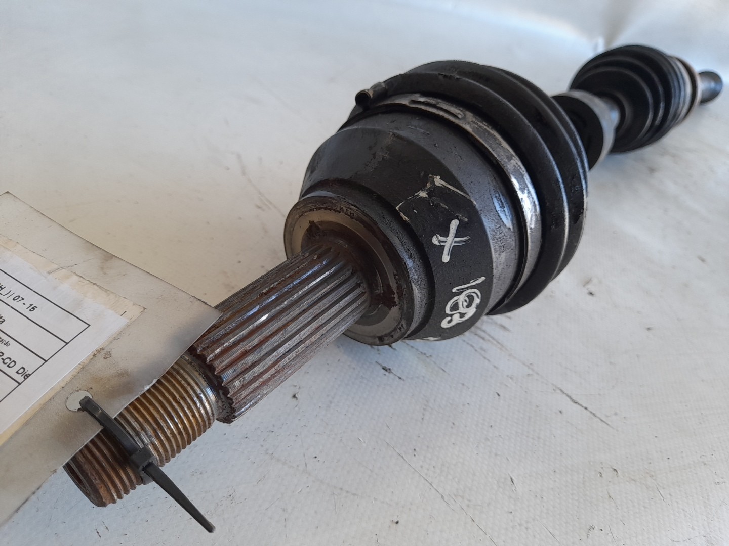 Right front driveshaft MAZDA 2 (DE) Imagem-1