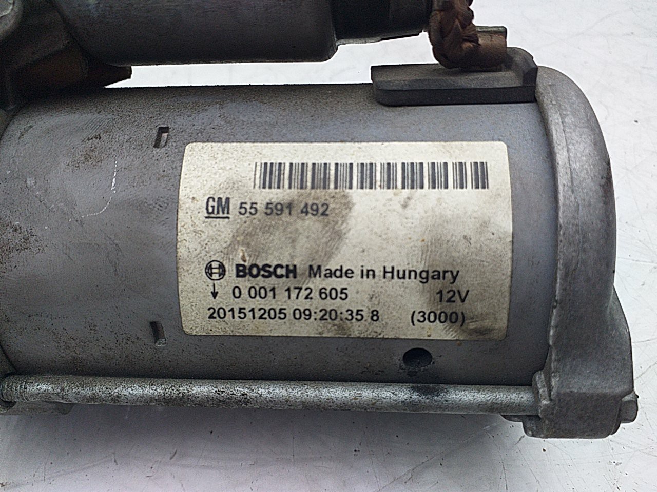 Motor de arranque OPEL Corsa E Van Imagem-2