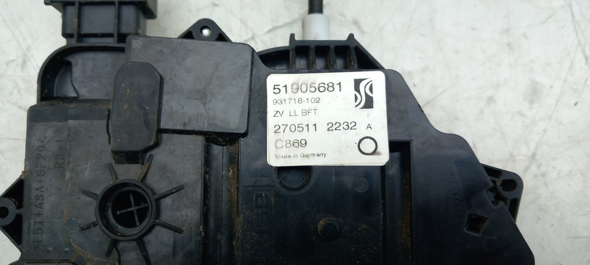 Serrure Avant Droite FIAT Punto Evo (199_) Imagem-3