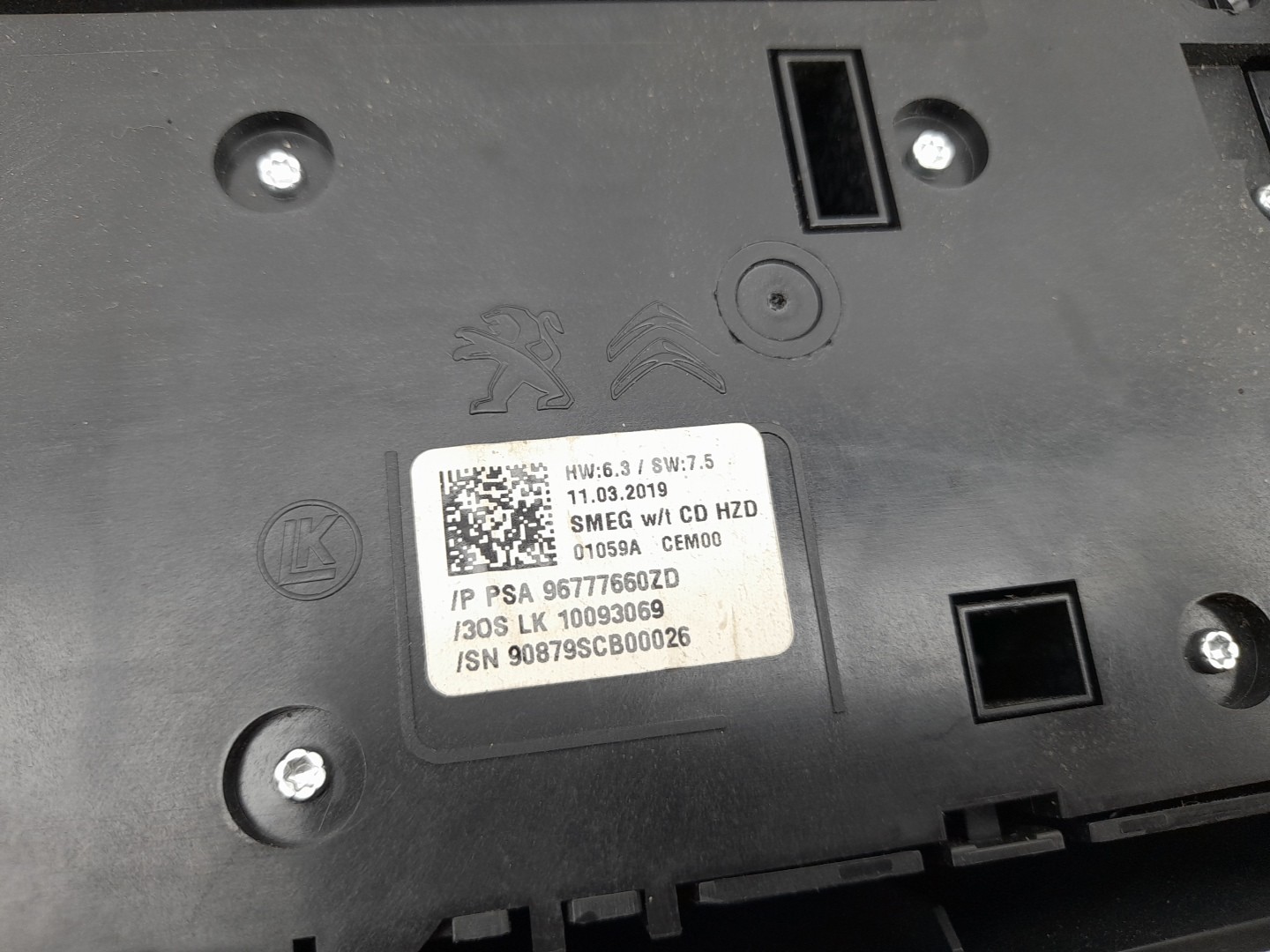 Commande radio PEUGEOT 308 SW II Van (LC_) Imagem-2