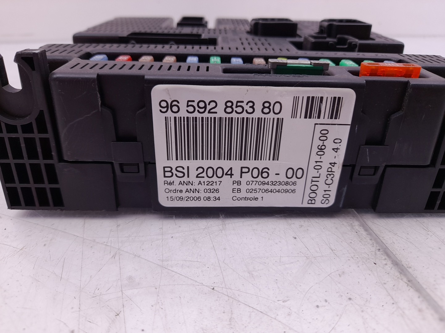 Fuse box / SAM / BSI PEUGEOT 207 (WA_, WC_) Imagem-2