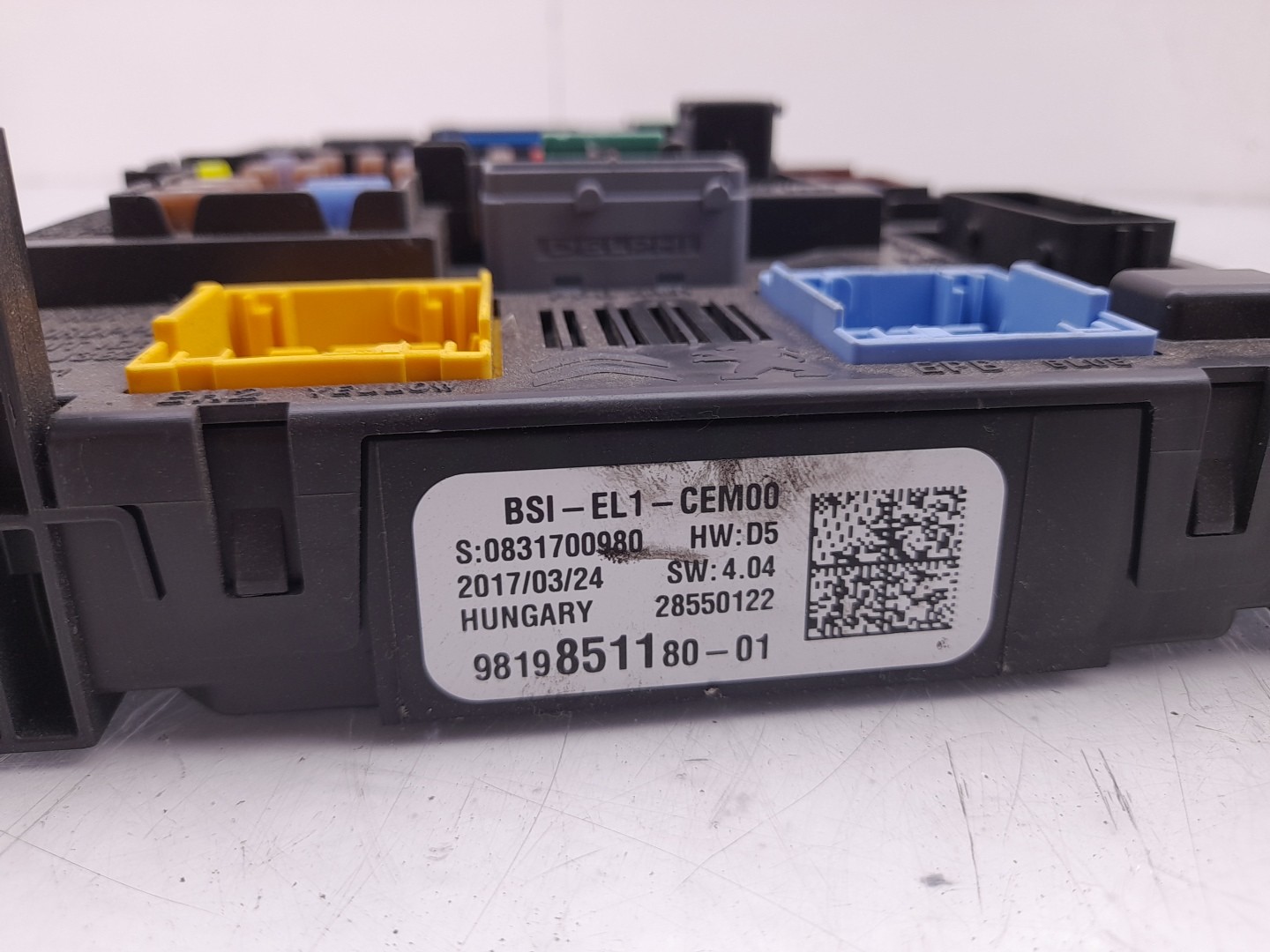 Caja fusibles / SAM / BSI CITROËN C3 III (SX) Imagem-2