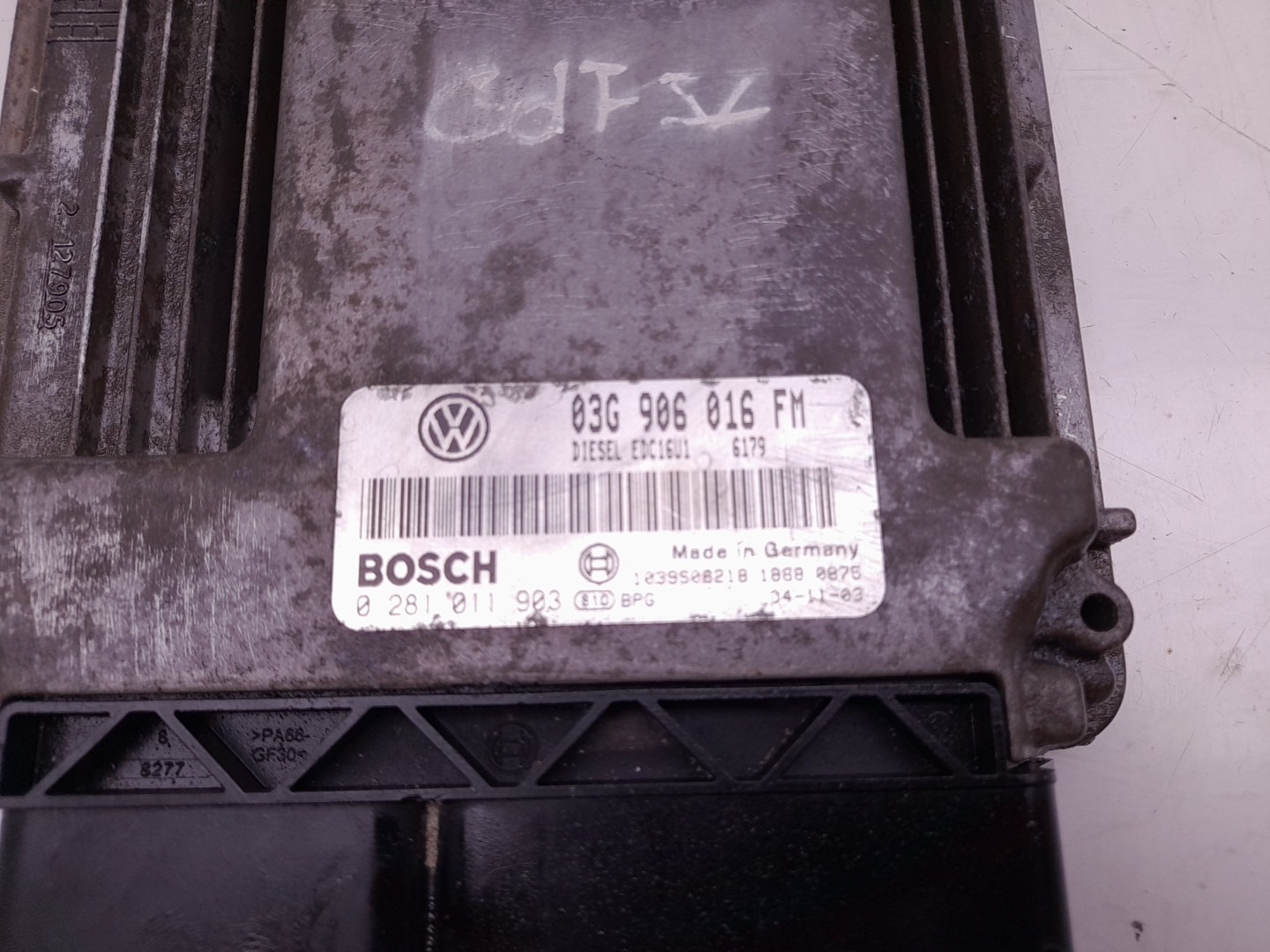 Centralina motor / ECU VOLKSWAGEN Golf V (1K1) Imagem-1
