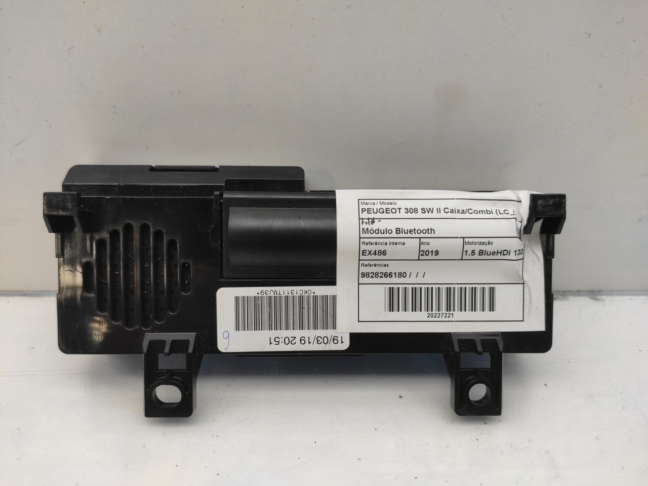 Module Bluetooth PEUGEOT 308 SW II Van (LC_) Imagem-1