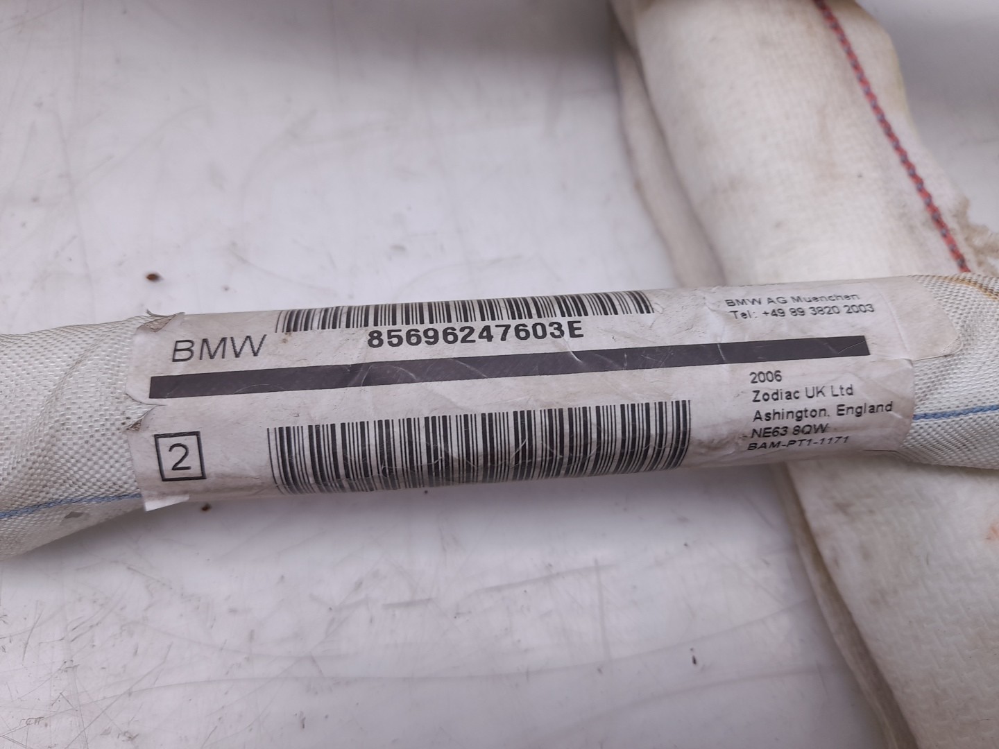Right Curtain Airbag BMW 5 (E60) Imagem-1