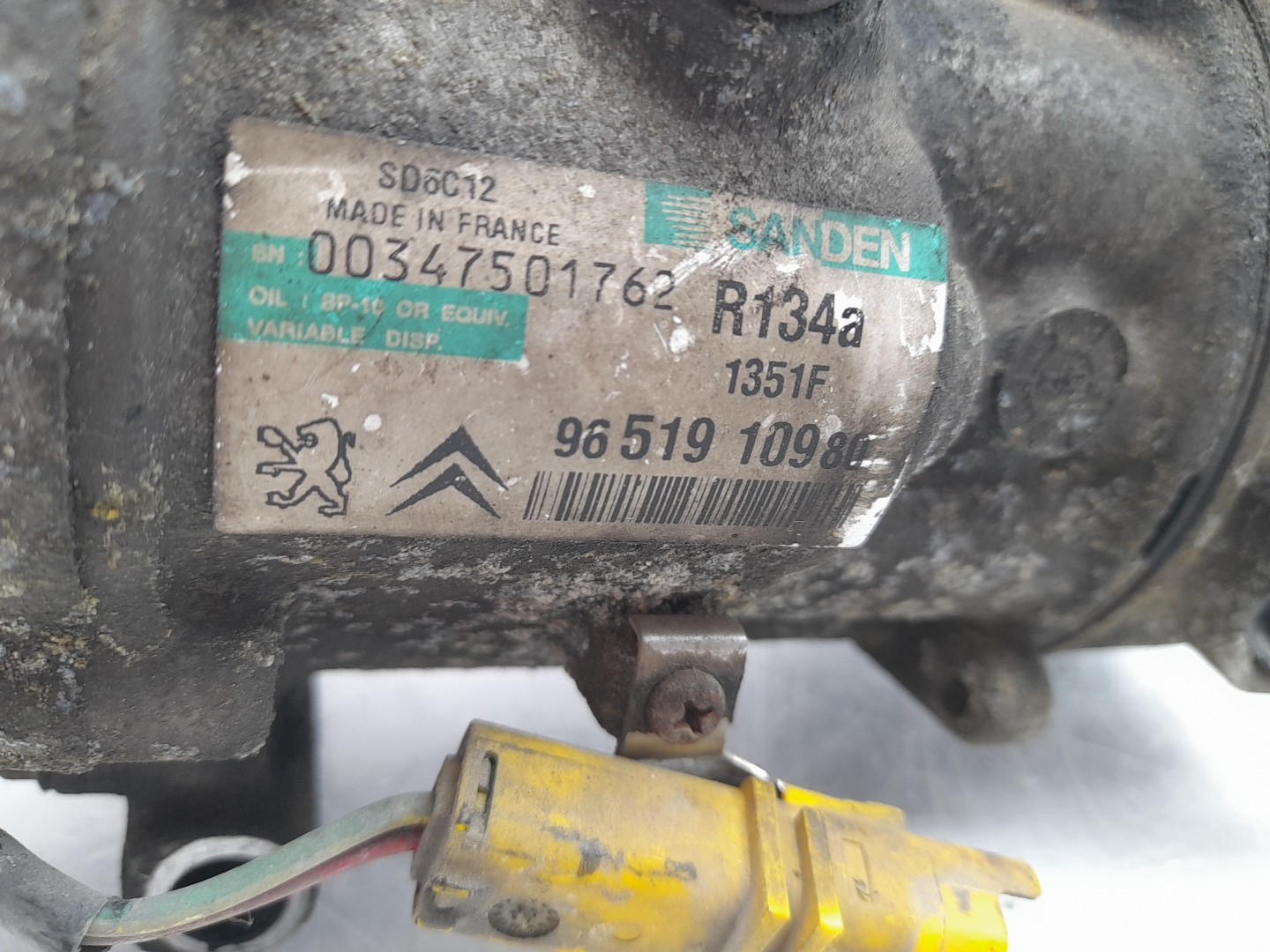 AC compressor CITROËN C4 Coupé (LA_) Imagem-1