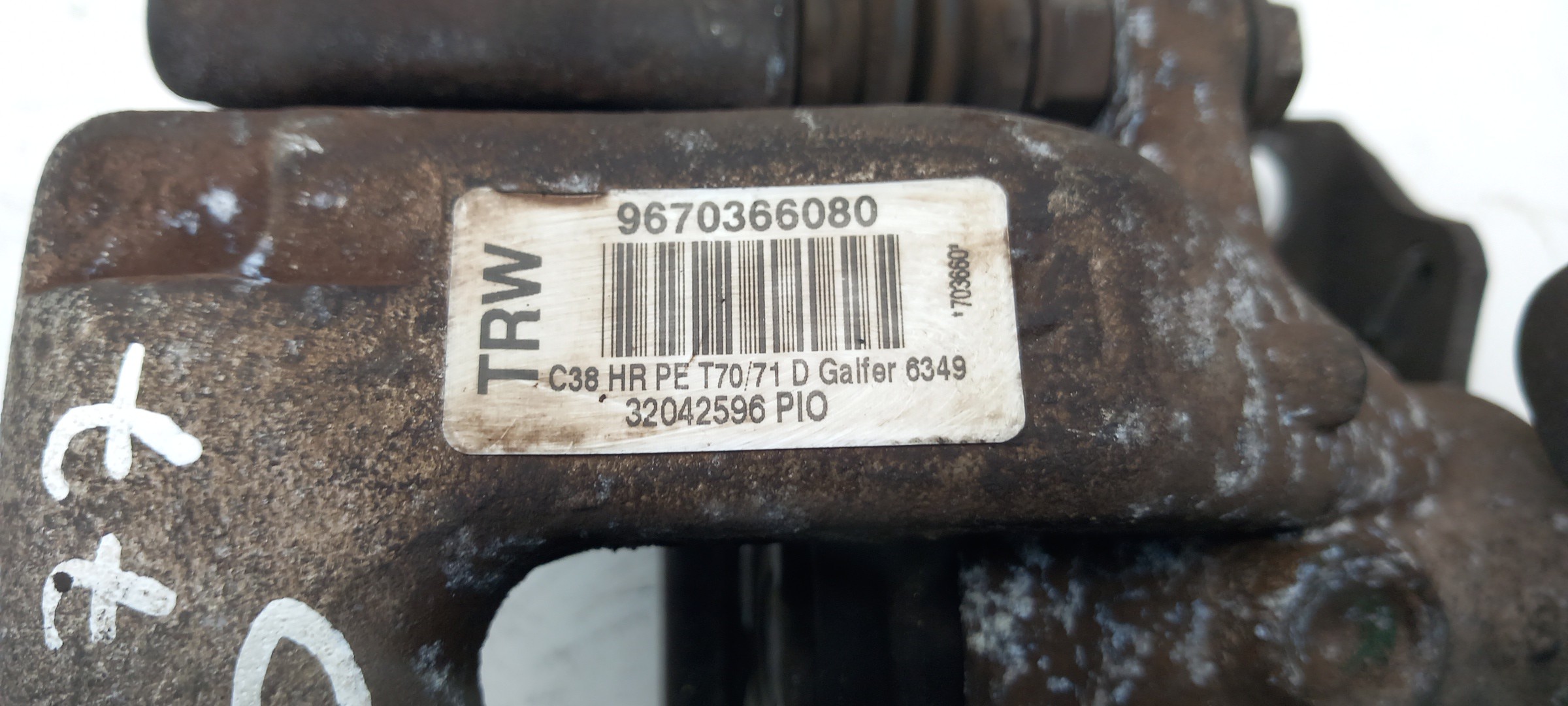 Right rear Brake Caliper CITROËN C4 Coupé (LA_) Imagem-2