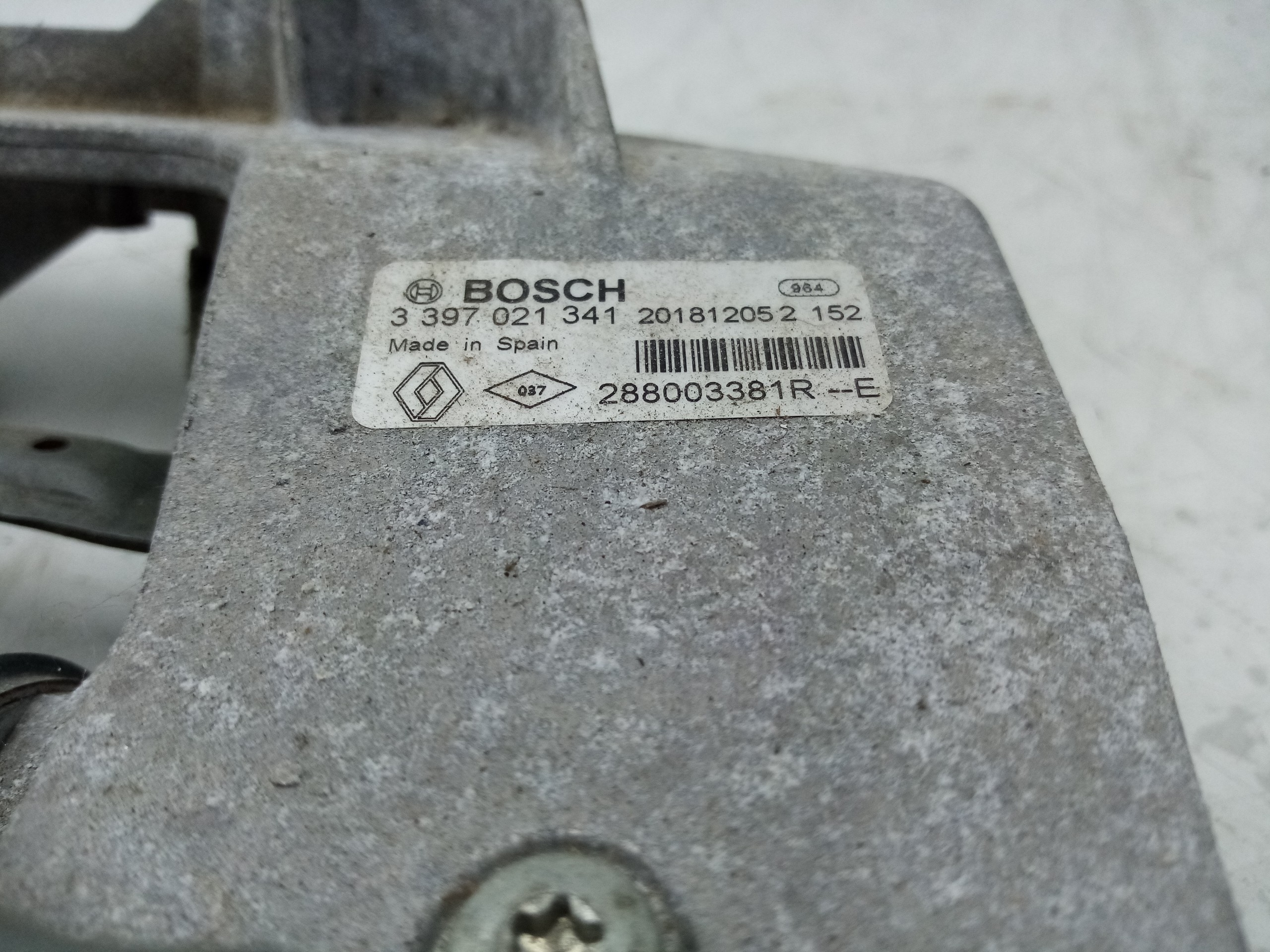 Front Wiper Motor RENAULT Zoe (BFM_) Imagem-2