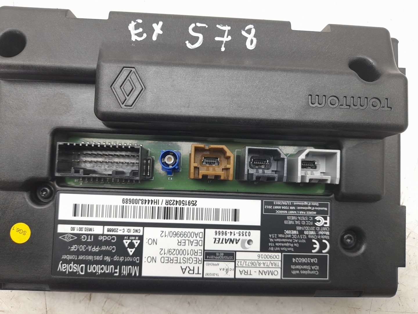 Display Monitor RENAULT Zoe (BFM_) Imagem-2