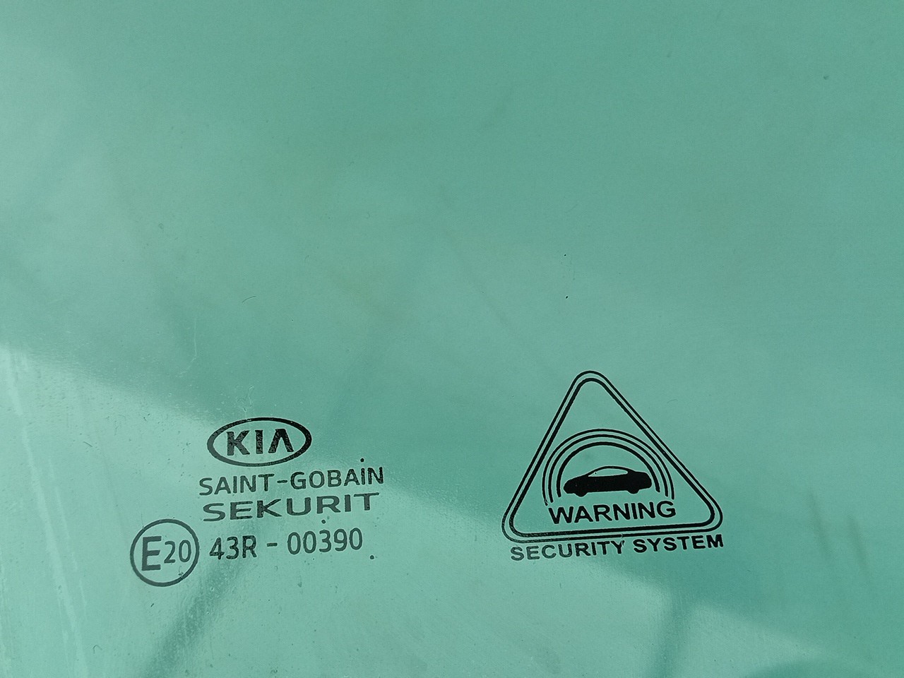 Right front door glass KIA Ceed (CD) Imagem-1