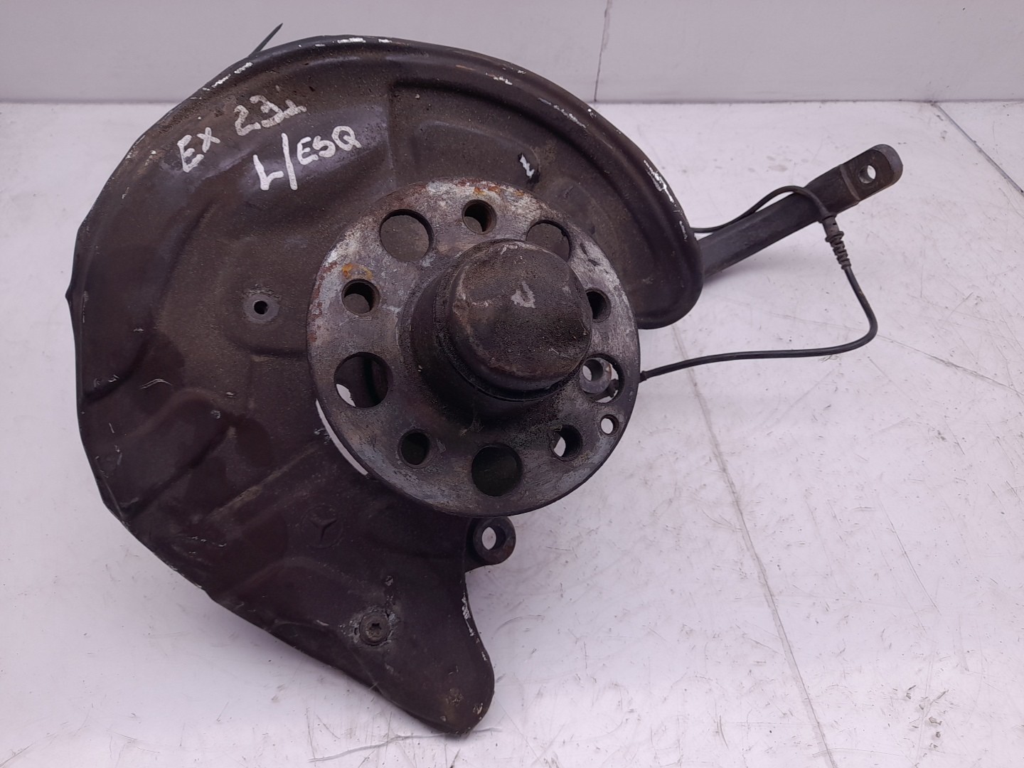 Left front steering knuckle