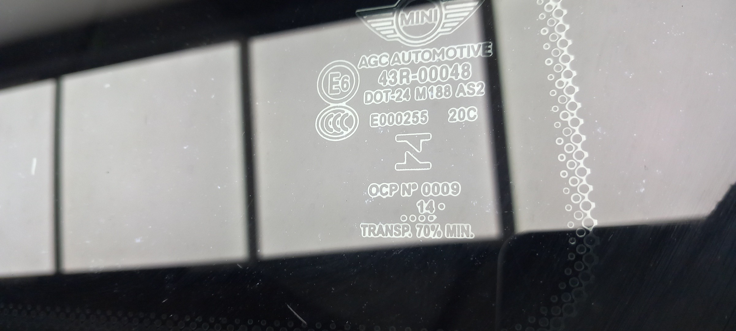 Vitre de custode arrière Droite MINI Mini (F56) Imagem-1