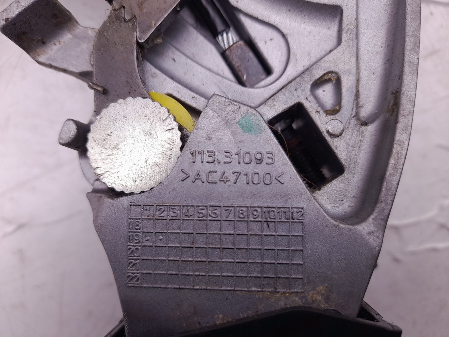 Hand brake / parking brake PEUGEOT 2008 I (CU_) Imagem-2