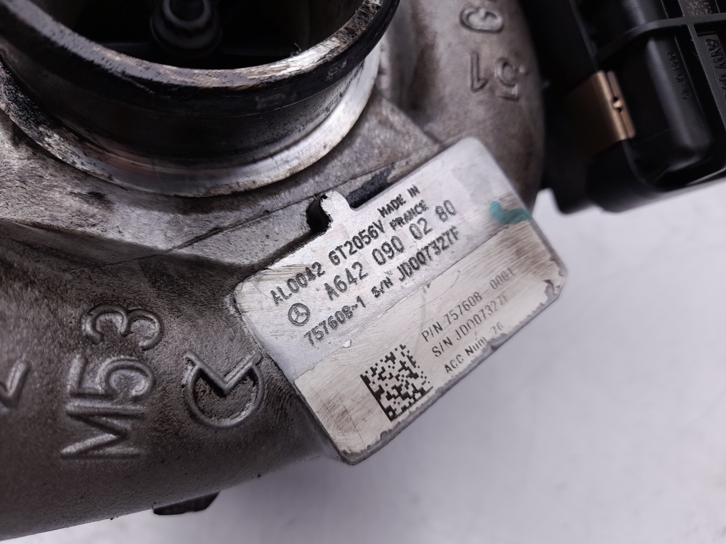 Turbocharger  MERCEDES-BENZ CLS (C219) Imagem-1