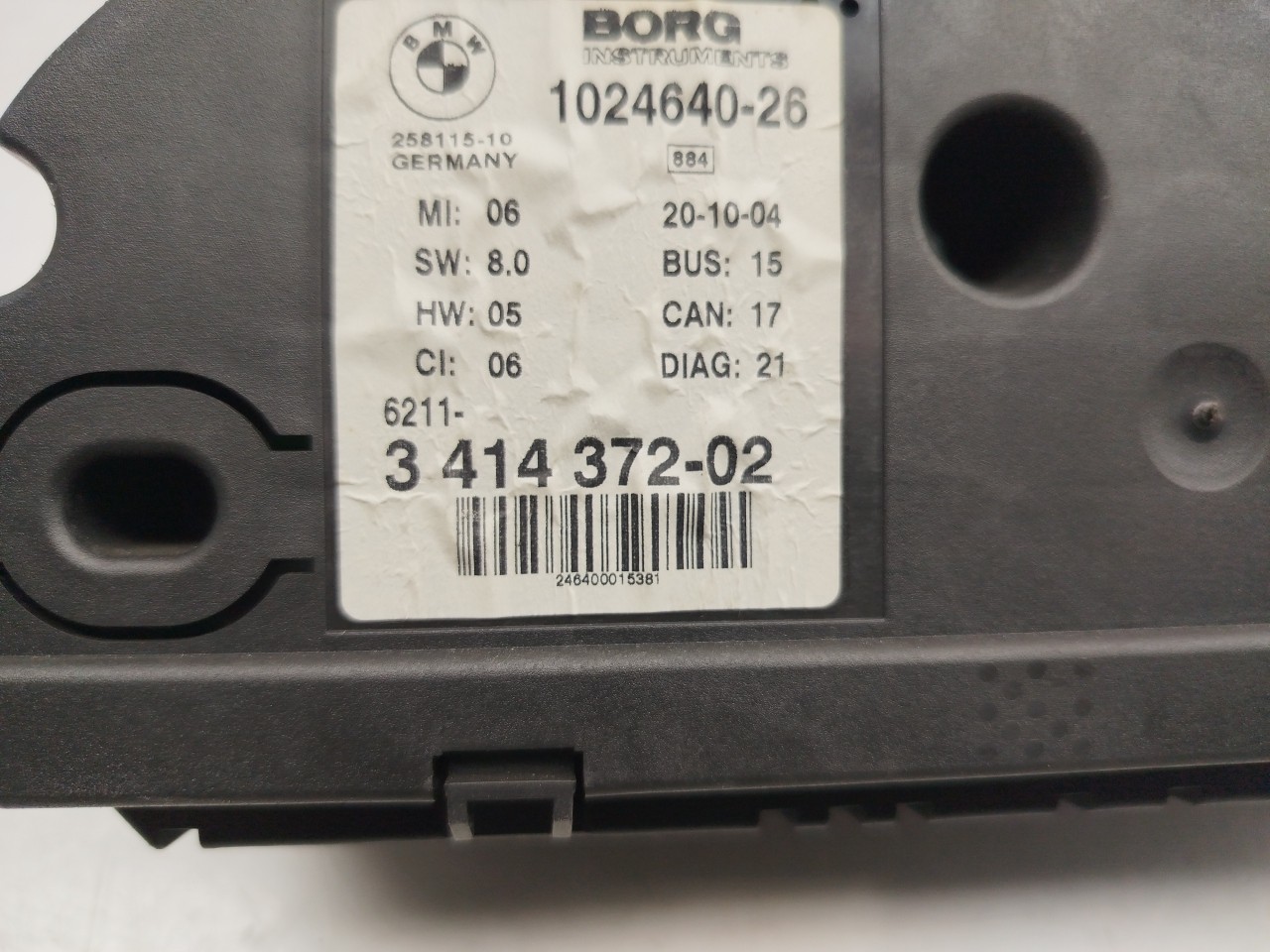 Instrument cluster BMW X3 (E83) Imagem-4
