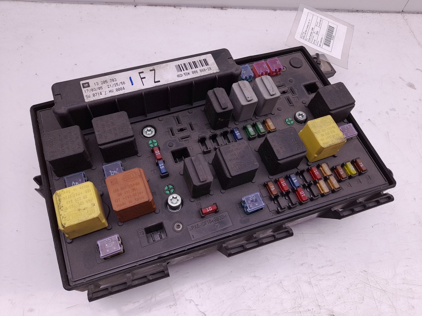 Caja fusibles / SAM / BSI