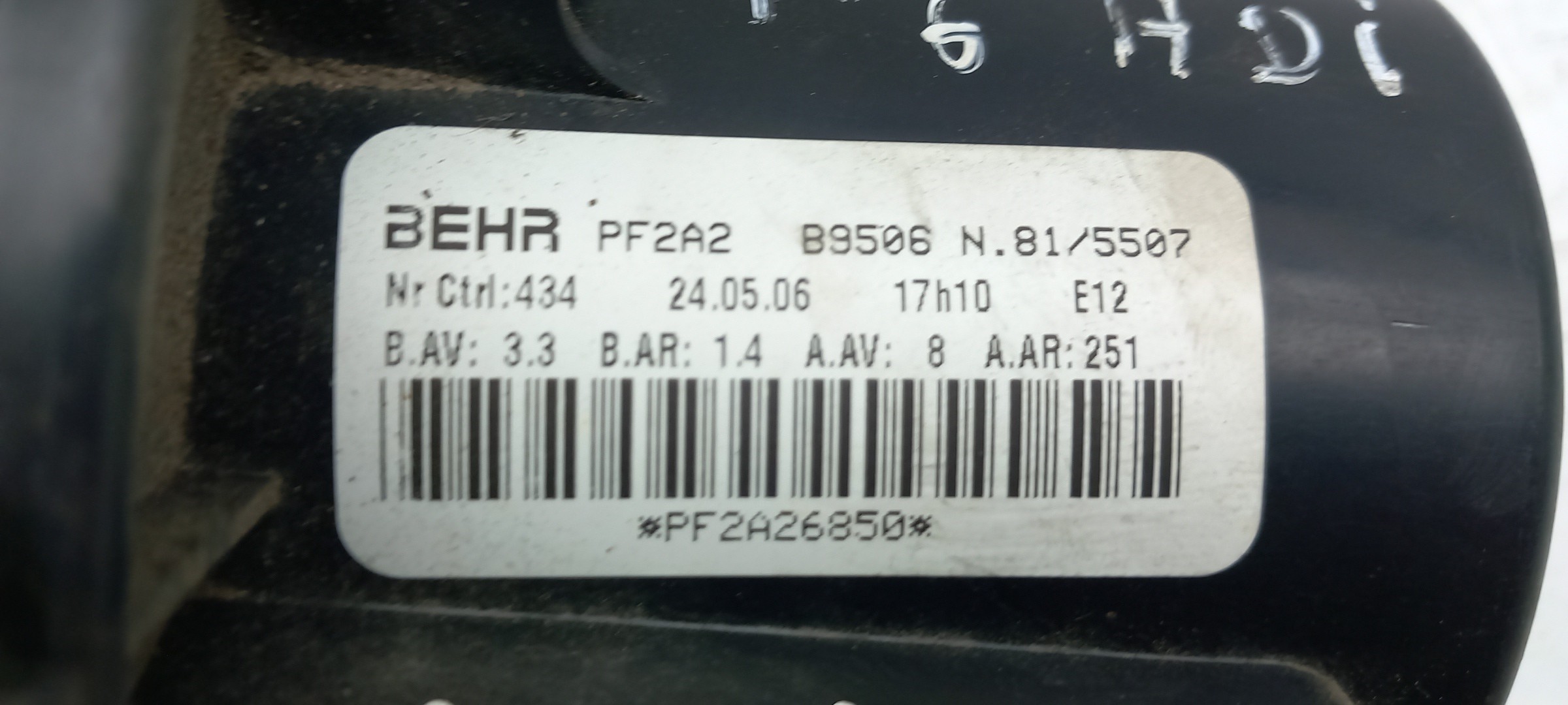 Motor de calefacción PEUGEOT 307 SW (3H) Imagem-1