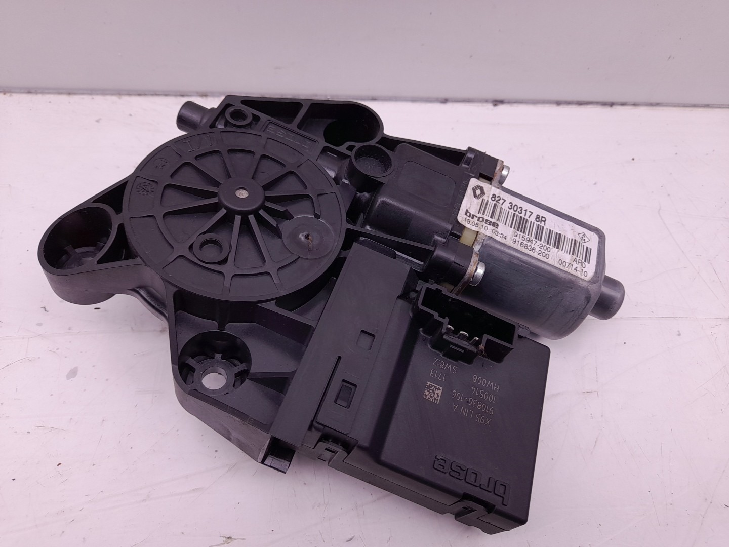 Right Rear  Door Window Regulator Motor RENAULT Scénic III (JZ0/1_) Imagem-1