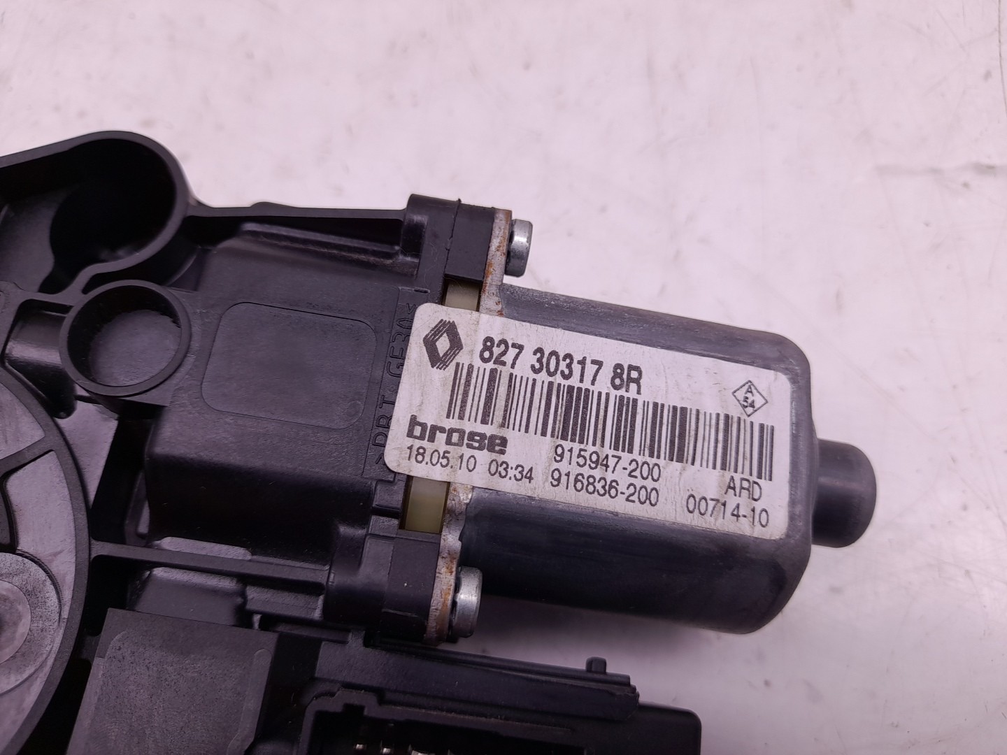 Right Rear  Door Window Regulator Motor RENAULT Scénic III (JZ0/1_) Imagem-3