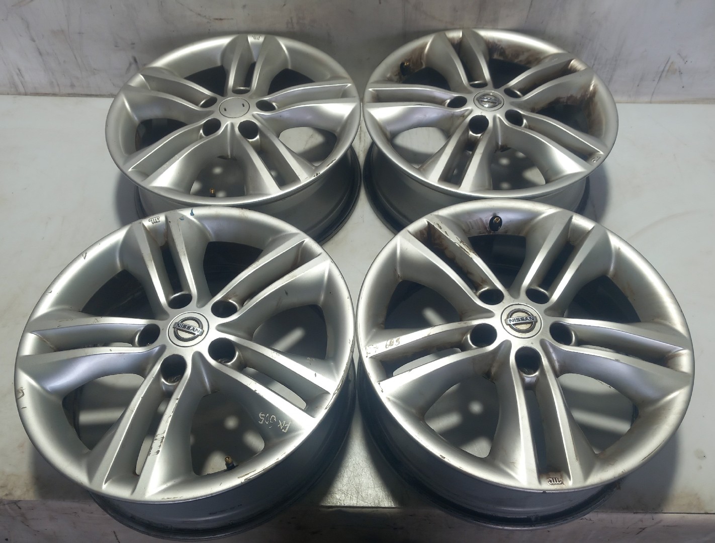 Conjunto de jantes NISSAN Qashqai/Qashqai+2 I (J10, JJ10) Imagem-1