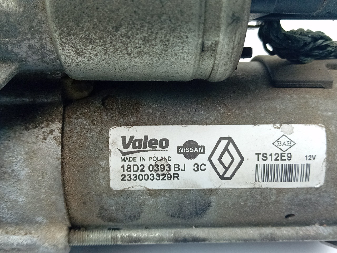 Starter Motor NISSAN Qashqai/Qashqai+2 I (J10, JJ10) Imagem-3