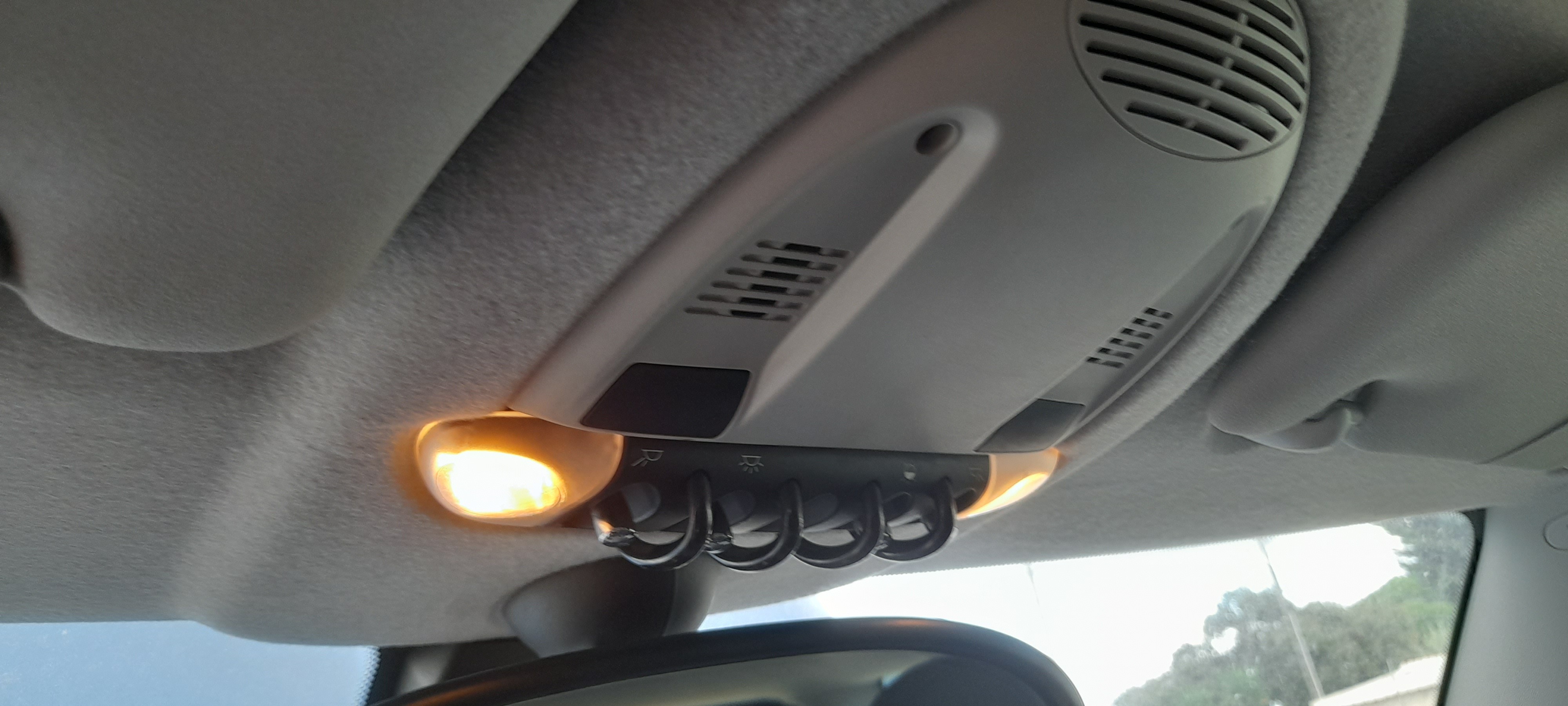 Front seat light