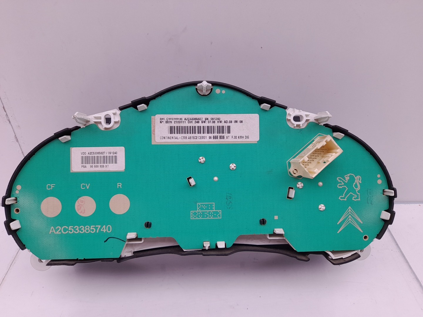 Quadrante / Cuadro de instrumentos CITROËN C3 II (SC_) Imagem-1