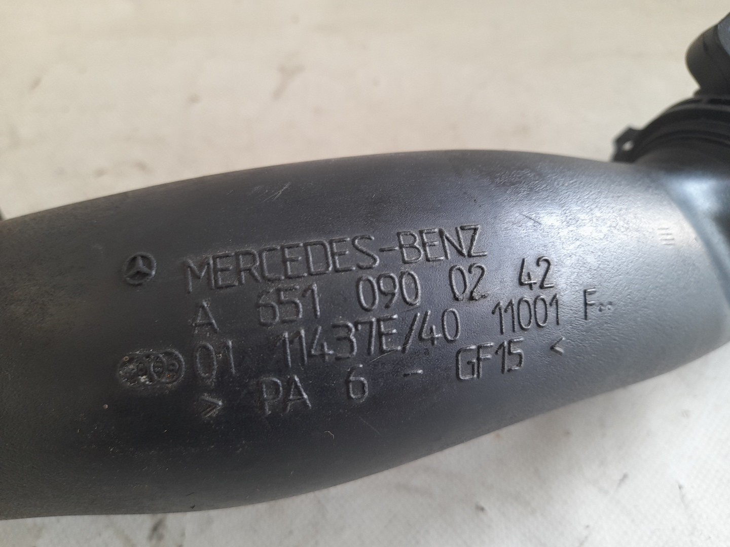 Tubo intercooler MERCEDES-BENZ Sprinter 3,5-t (906) Imagem-3