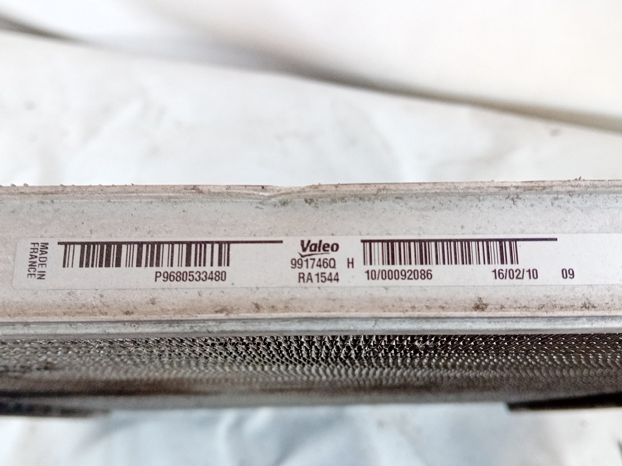 Water radiator PEUGEOT 5008 I (0U_, 0E_) Imagem-2