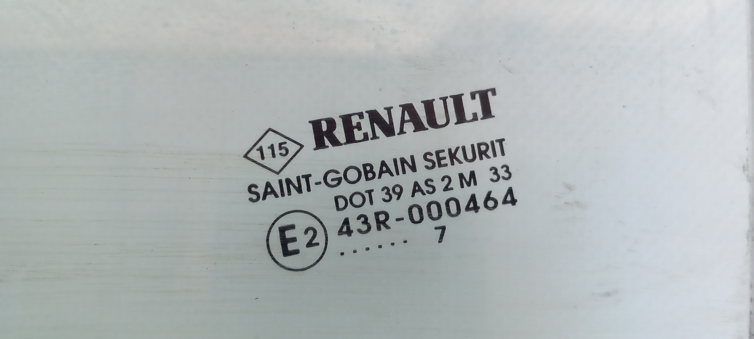 Vidrio puerta Trasero Izquierdo RENAULT Clio III (BR0/1, CR0/1) Imagem-1