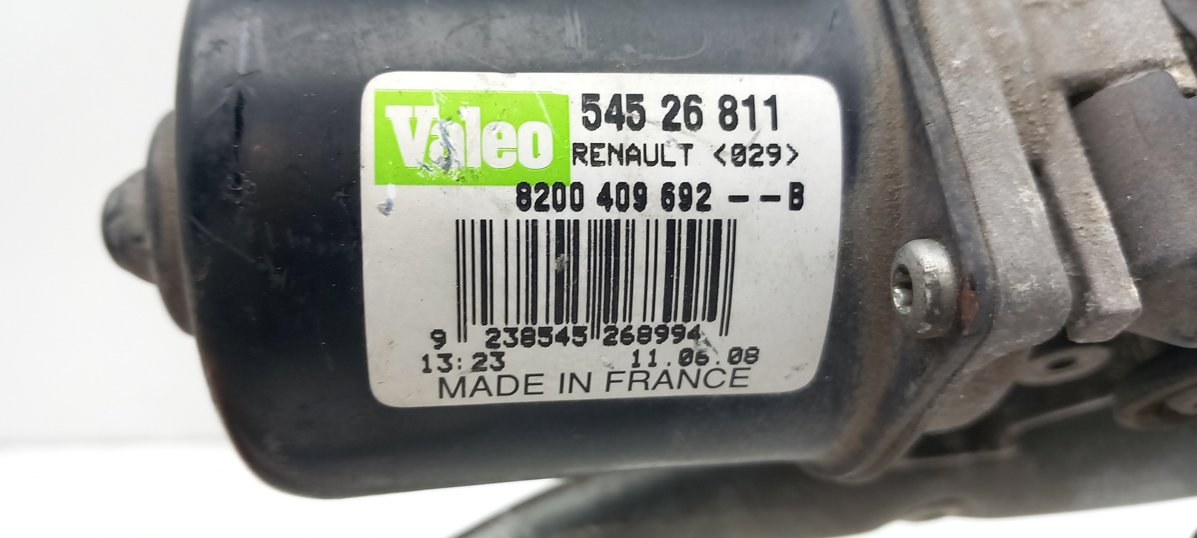 Front Wiper Motor RENAULT Kangoo Express (FW0/1_) Imagem-3