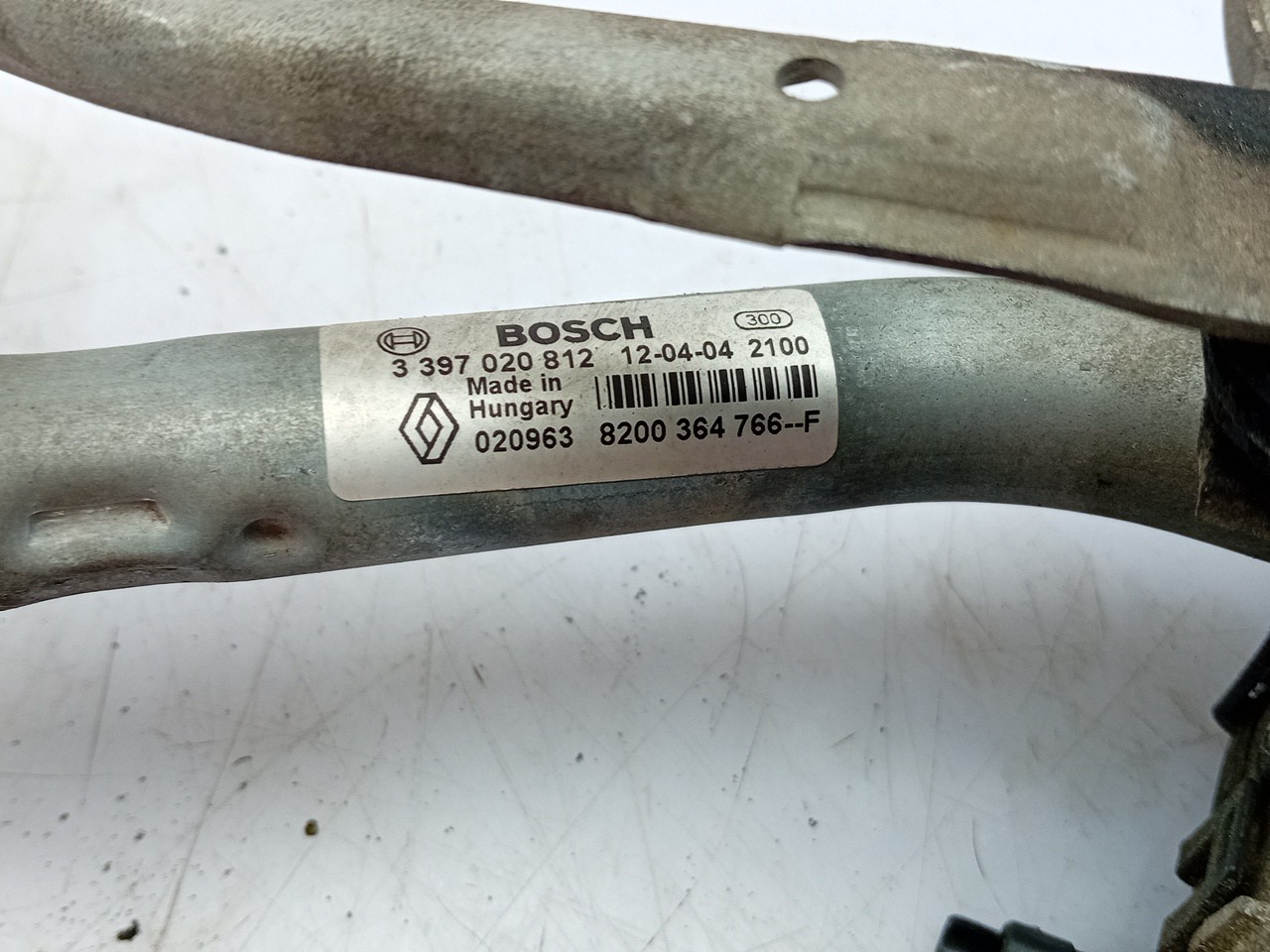 Front Wiper Motor RENAULT Twingo II (CN0_) Imagem-3