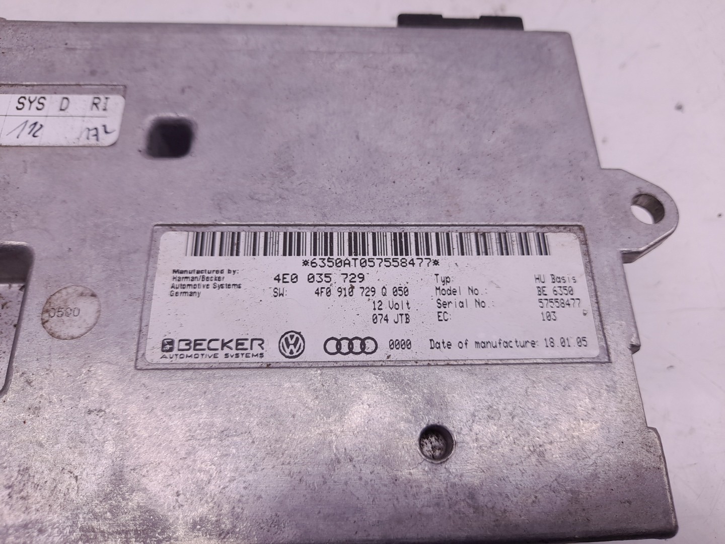 Módulo / lector de navegación GPS AUDI A6 (4F2, C6) Imagem-1