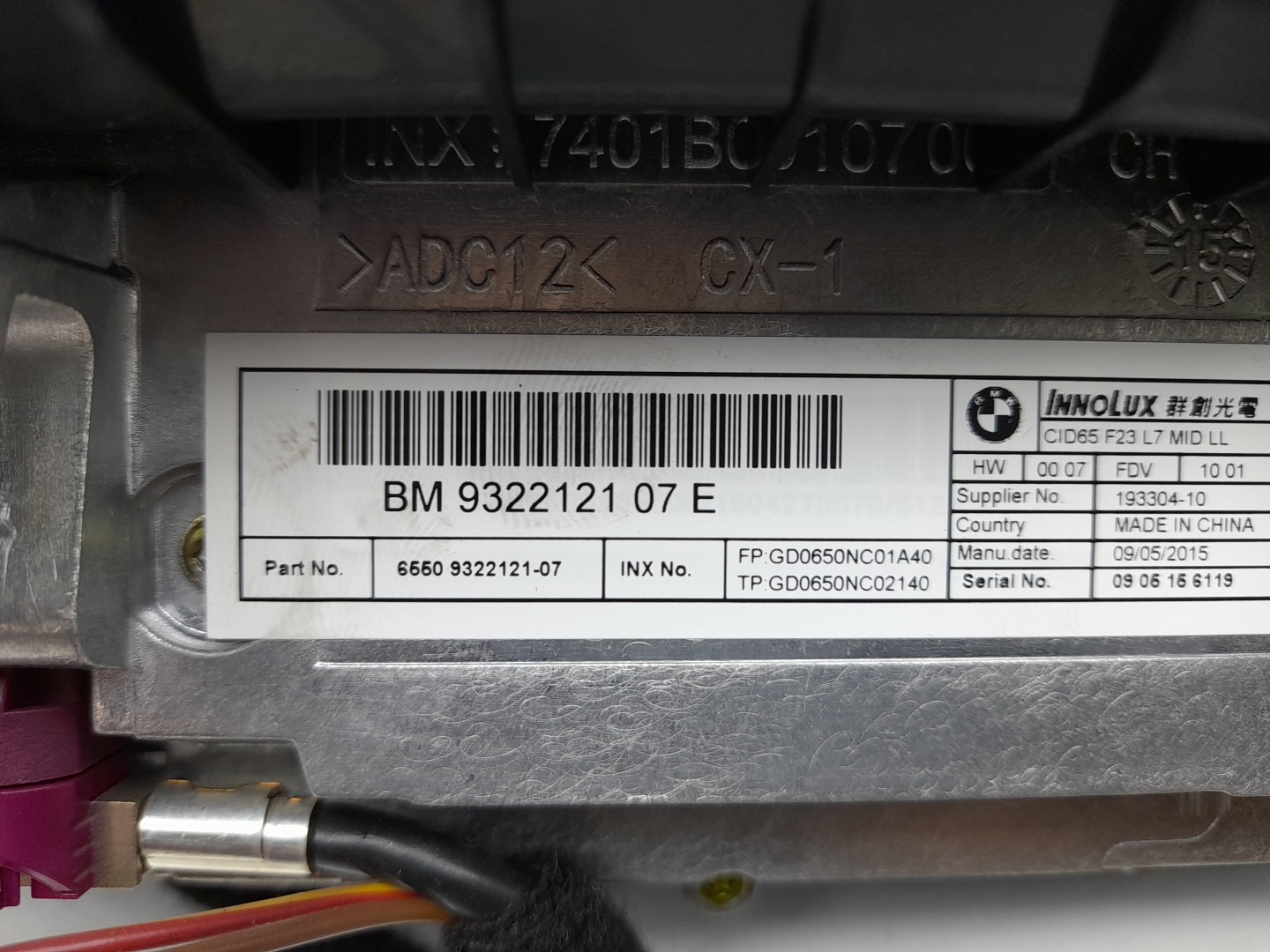 Display Monitor BMW 1 (F20) Imagem-2