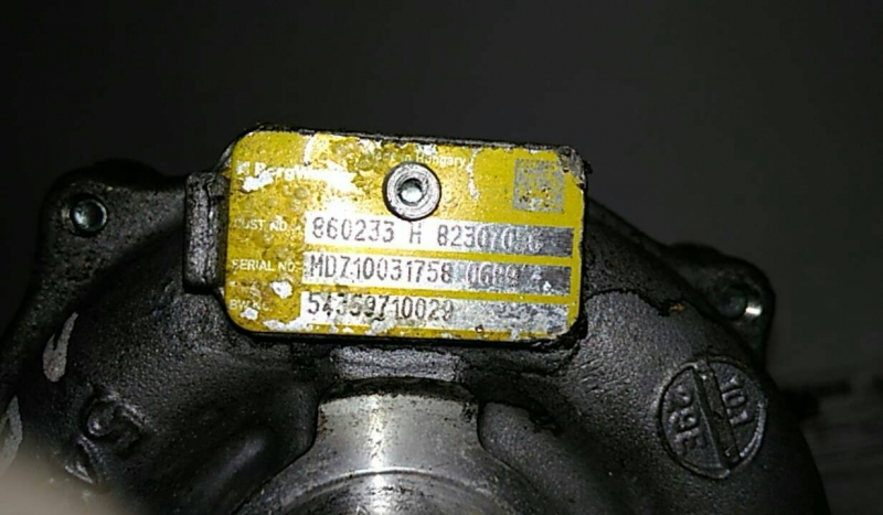 Turbocompresseur RENAULT Kangoo Express (FW0/1_) Imagem-2