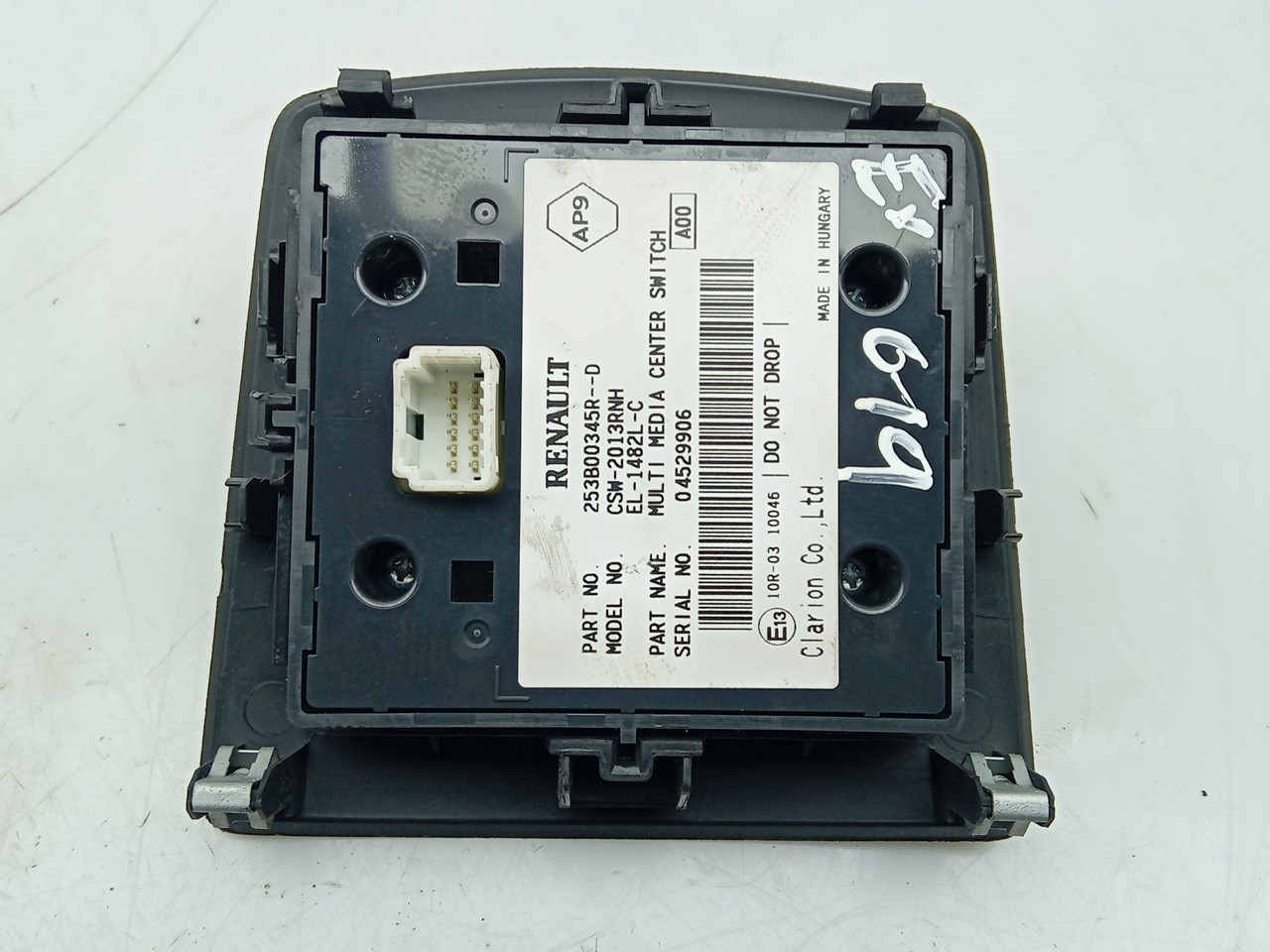 Commande / interrupteur multifonctions RENAULT Scénic III (JZ0/1_) Imagem-1