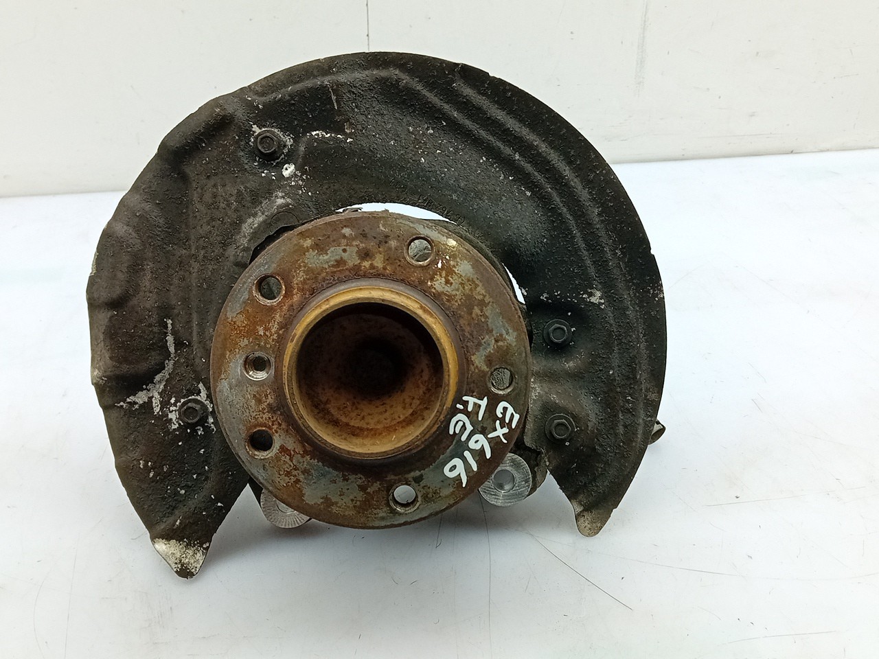 Left front steering knuckle