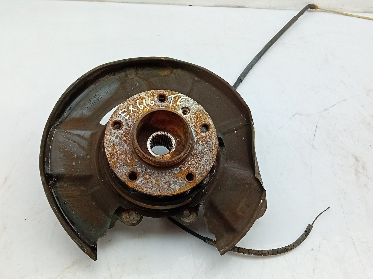 Left rear steering knuckle
