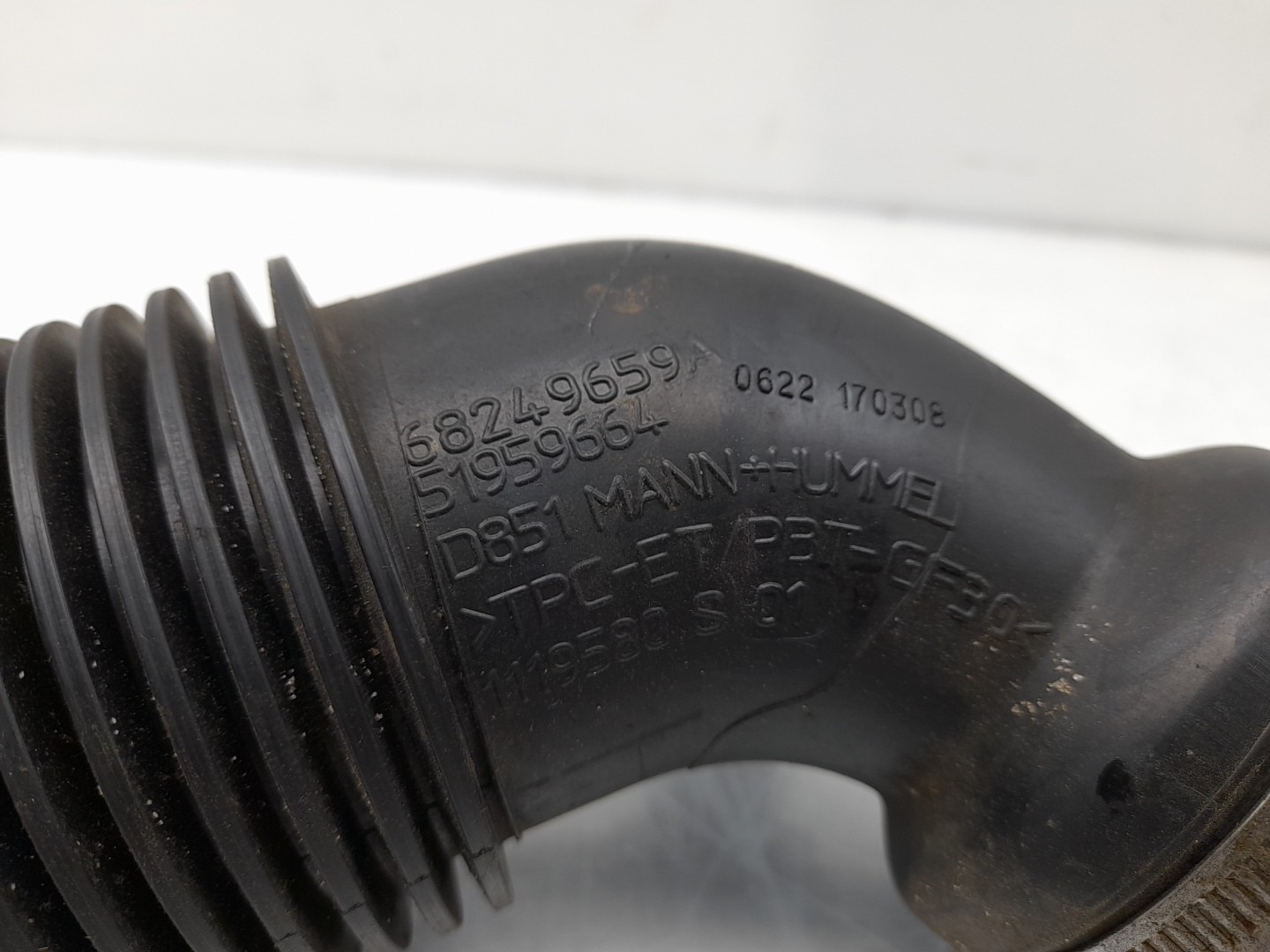 Tubo do intercooler JEEP Compass (MP, M6) Imagem-2
