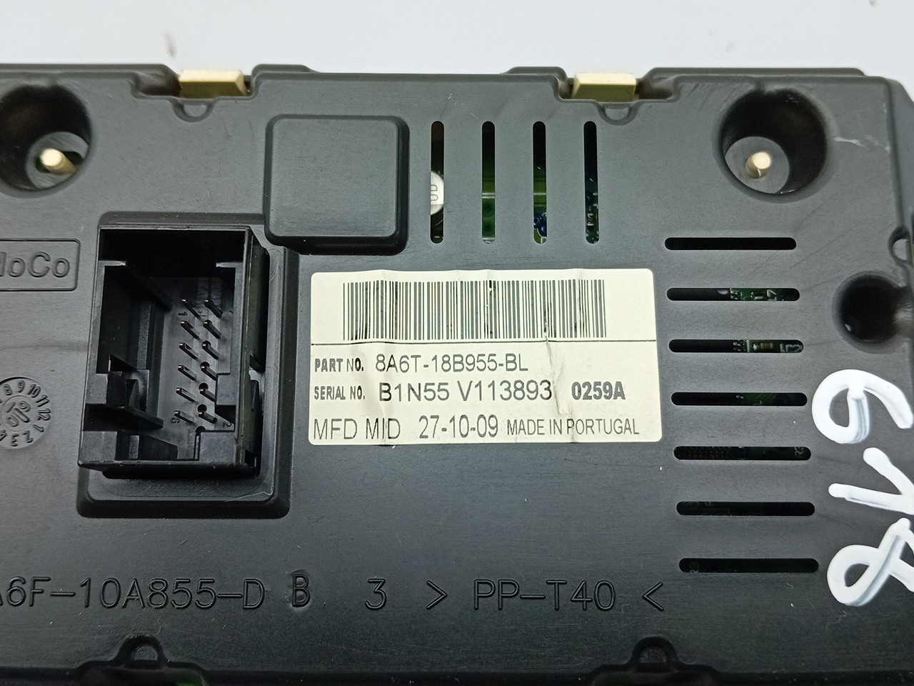 Display / schermo informazioni FORD Fiesta VI (CB1, CCN) Imagem-3