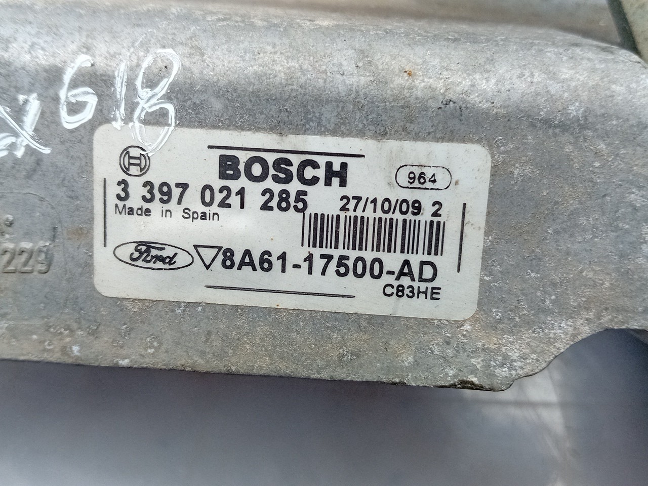 Essuie-glace moteur avant FORD Fiesta VI (CB1, CCN) Imagem-3