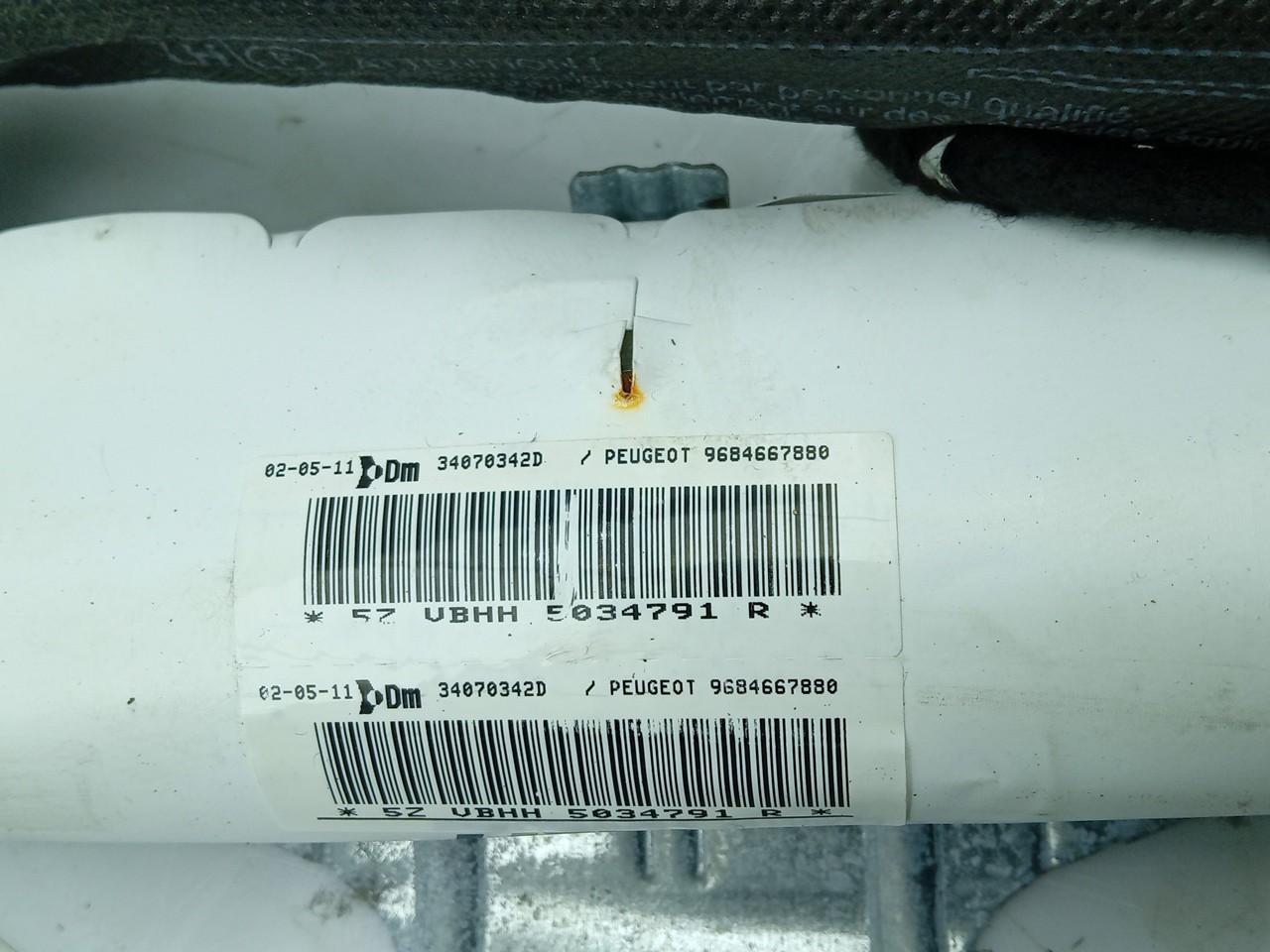 Left Curtain Airbag PEUGEOT 3008 I (0U_) Imagem-2