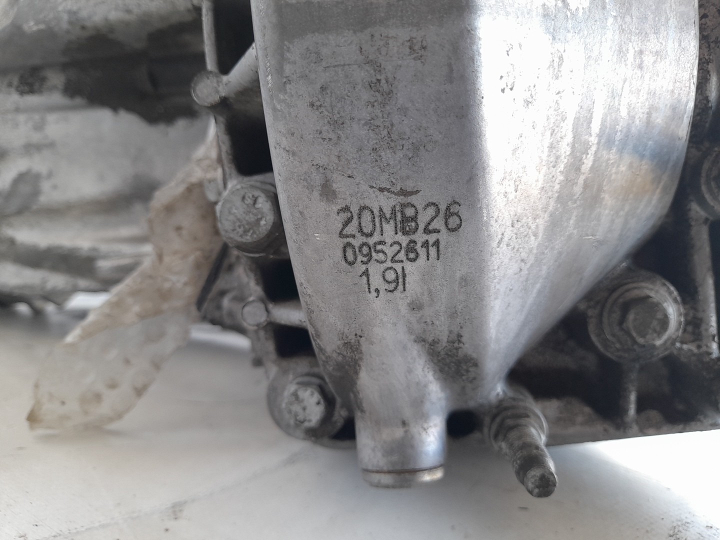 Manual gearbox PEUGEOT 3008 I (0U_) Imagem-3