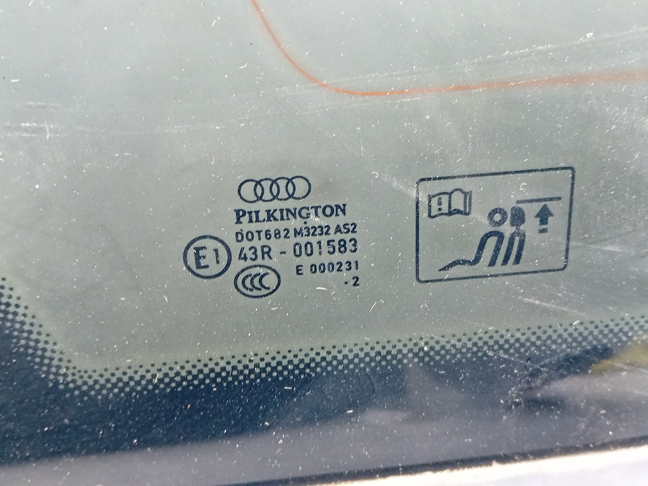 Vidro do painel trás esquerdo AUDI A4 Avant (8K5, B8) Imagem-2