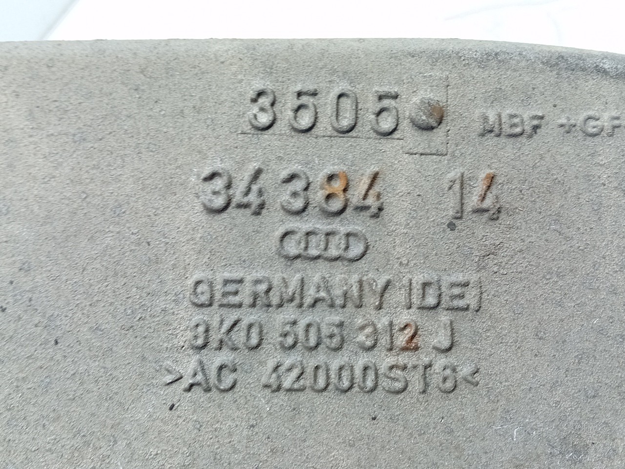 Braço de suspensão trás direito AUDI A4 Avant (8K5, B8) Imagem-2