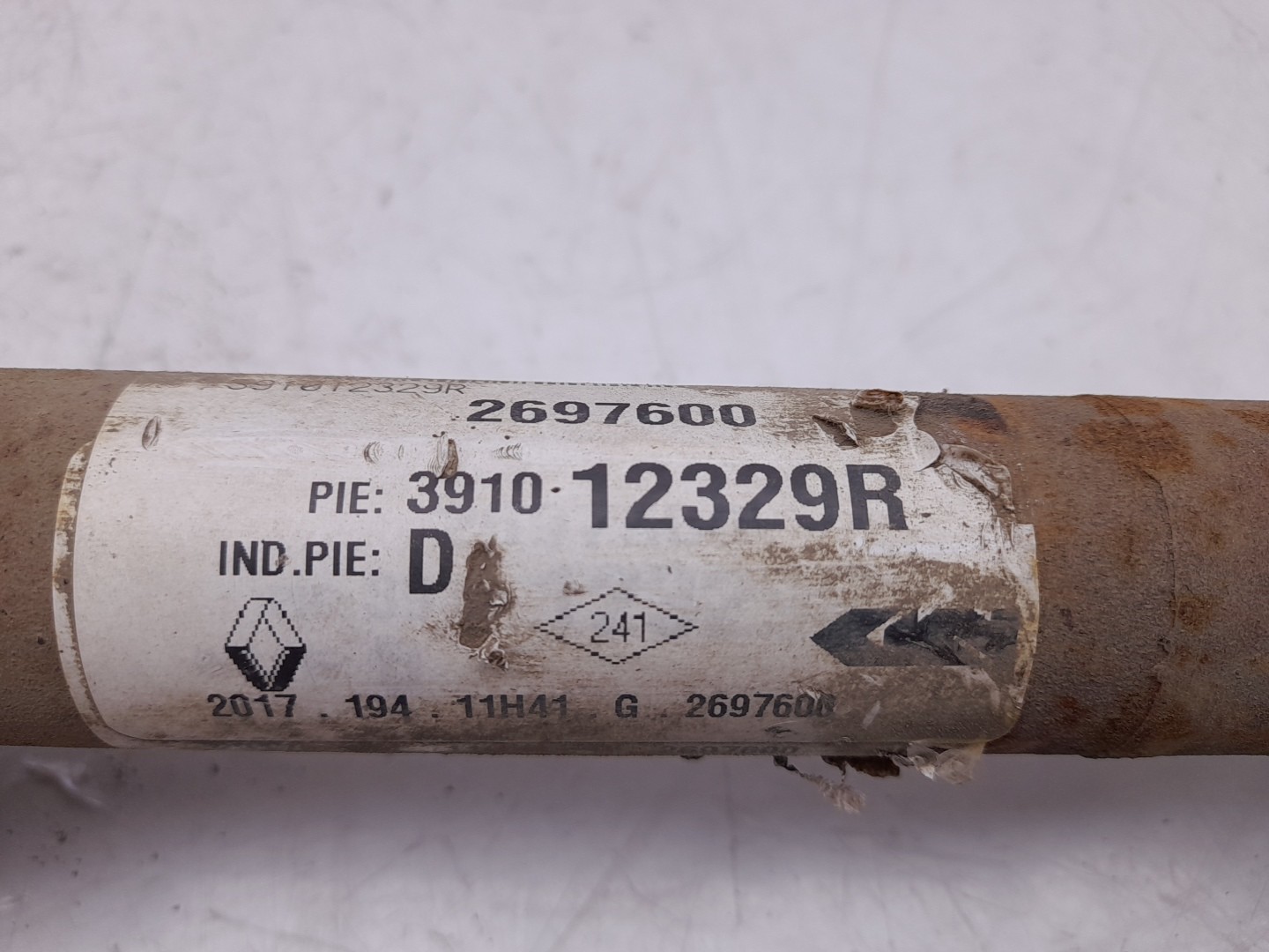 Left front driveshaft RENAULT Grand Scénic IV (R9_) Imagem-2
