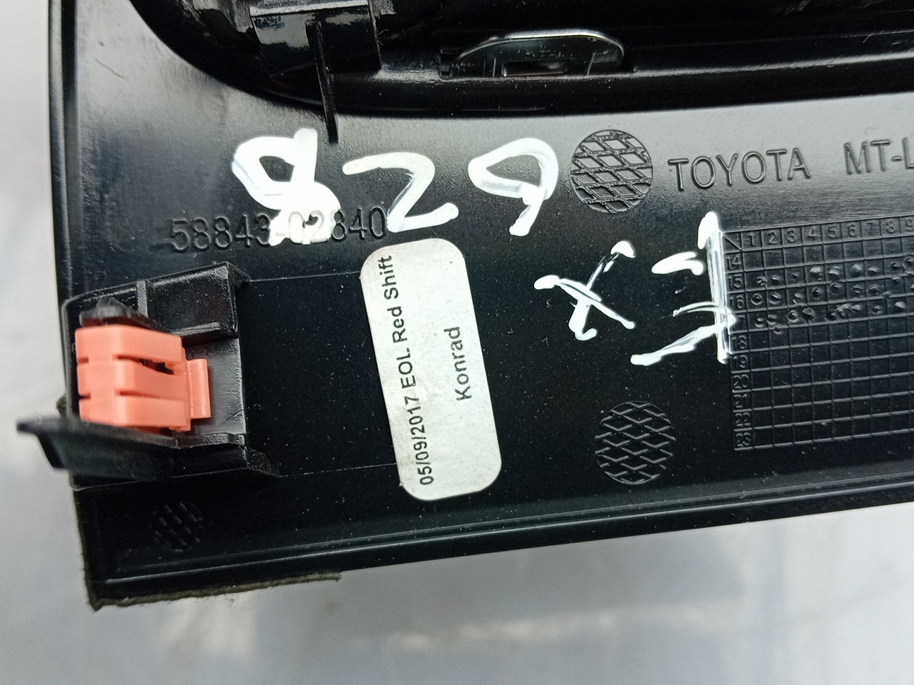 Pommeau / Soufflet de levier TOYOTA Auris Hatchback (_E18_) Imagem-3