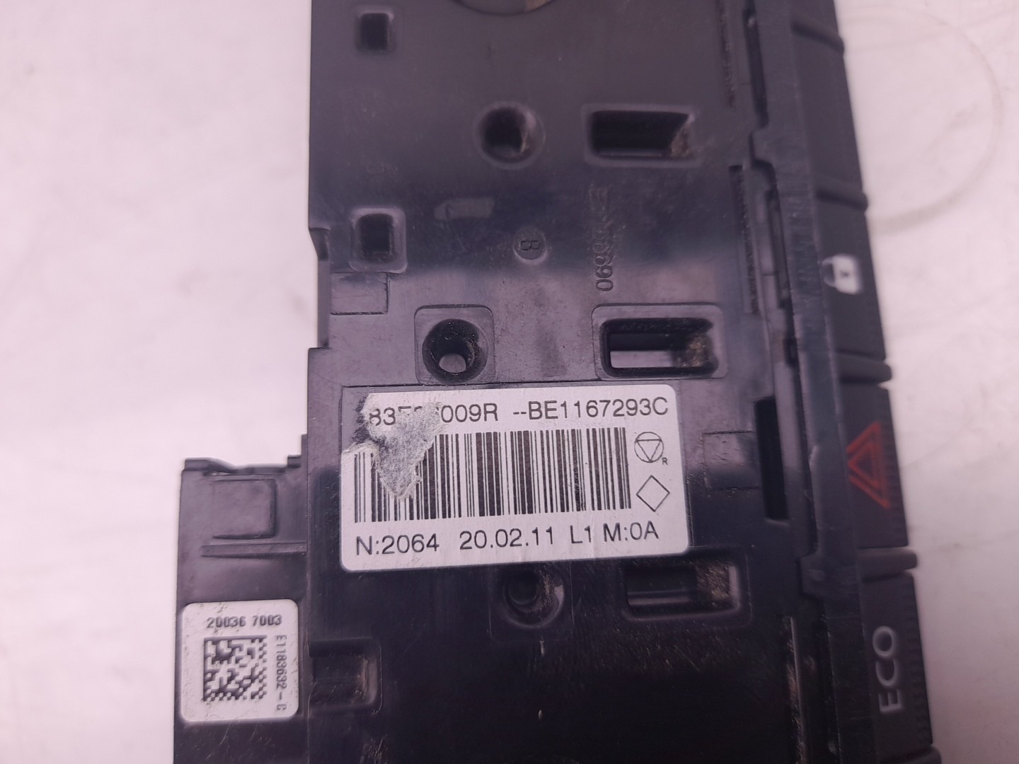 Botão / interruptor 4 piscas RENAULT Clio V (BF_) Imagem-1