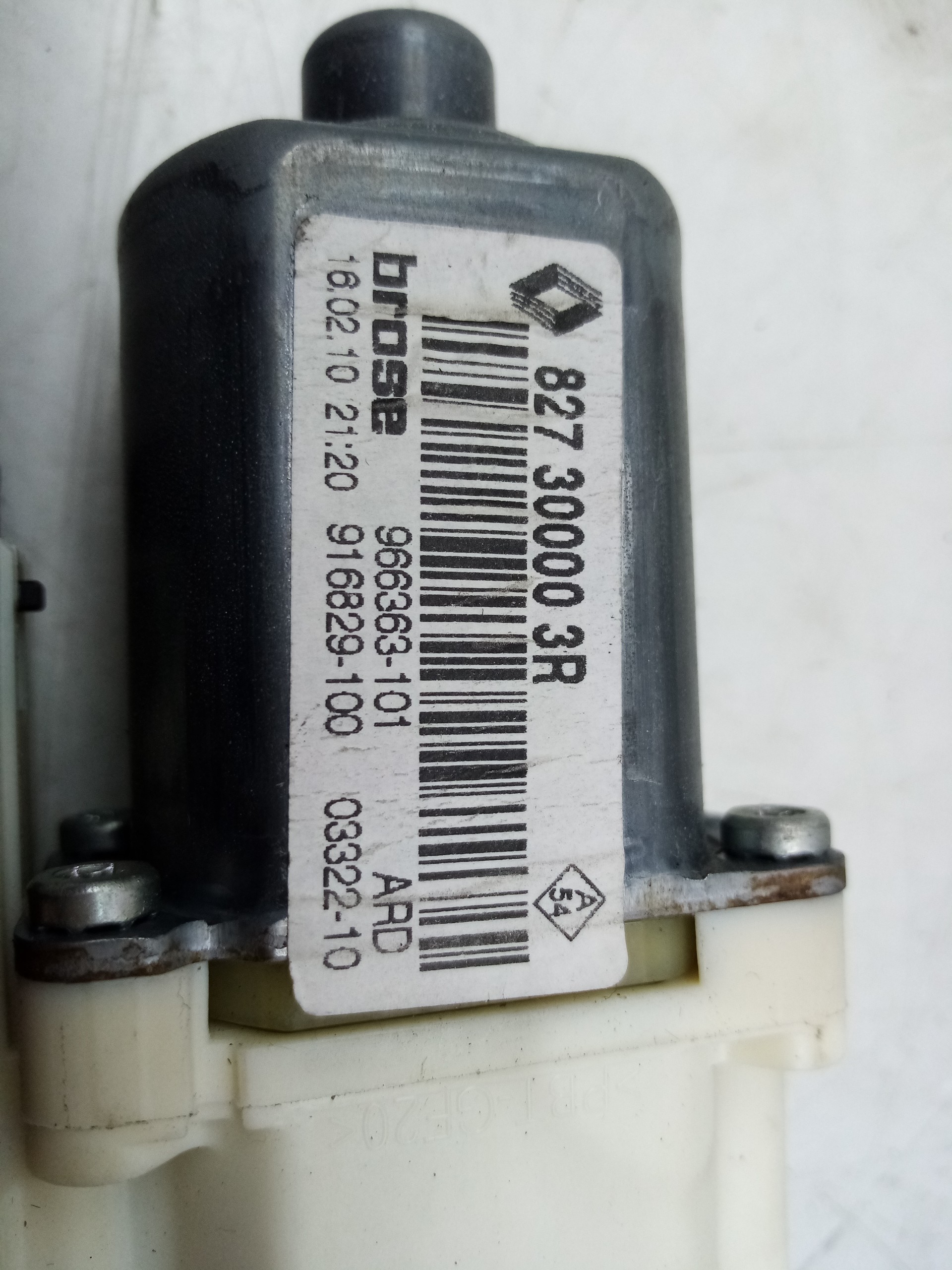 Right Rear  Door Window Regulator Motor RENAULT Megane III Grandtour (KZ0/1) Imagem-2